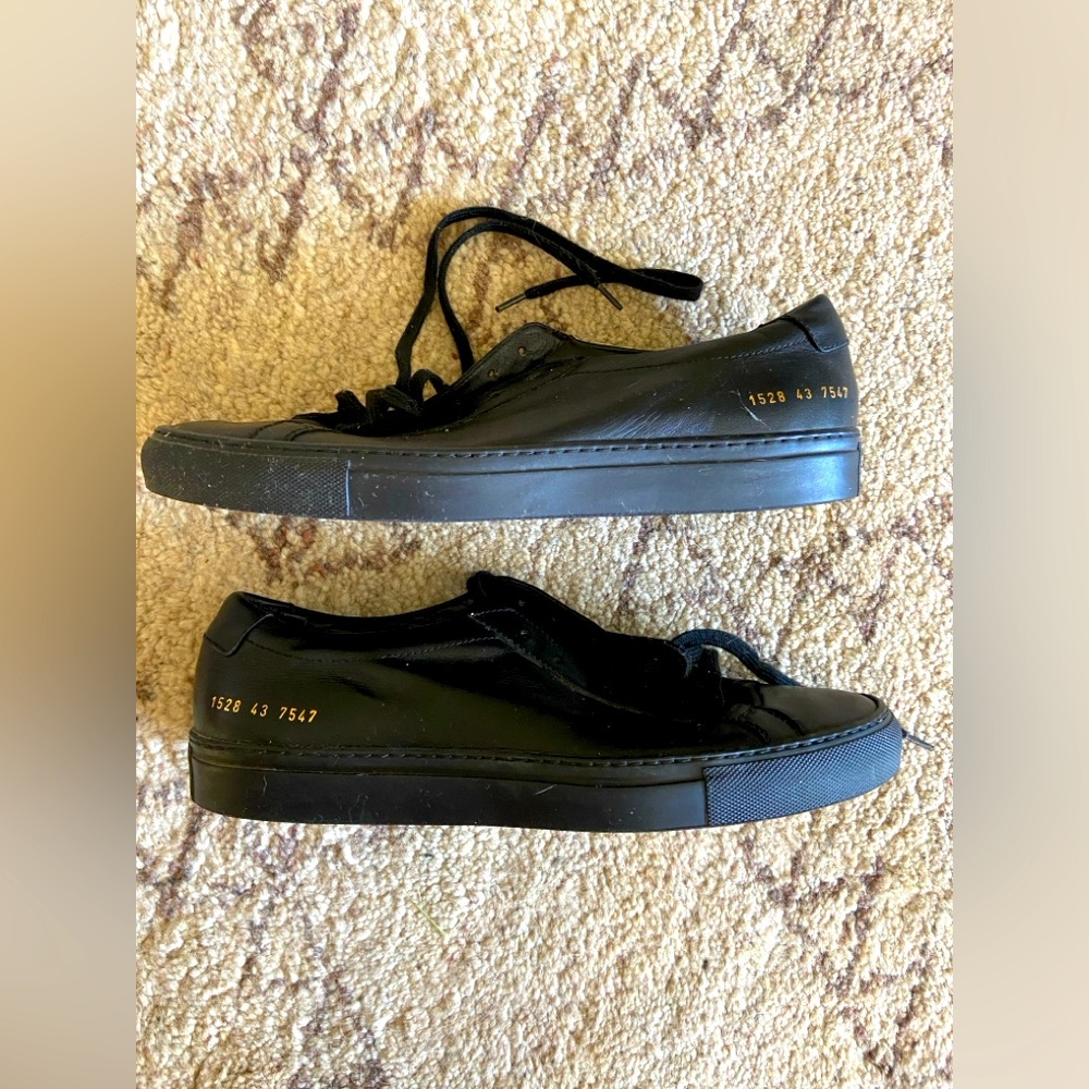 Common Projects Black Sneakers